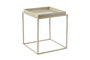 Hanah Home Mesa de Café SHB-018-B, 100% Metal, Color Topo, 45 x 45 x 52 cm